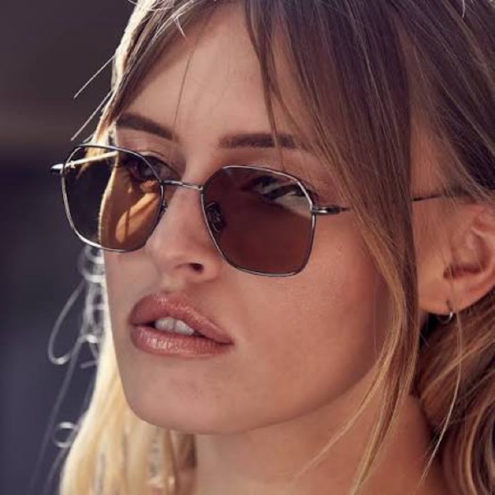Raen Sunglasses • Varlin in Gunmetal Fog + Acid Brown • Excellent used condition
